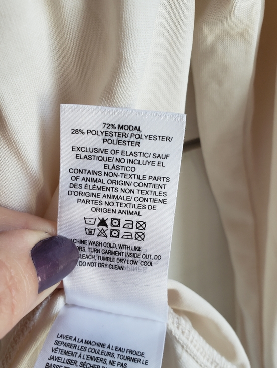 Lucky Brand Long Sleeve Smocked Flowy Top- Size Small - Picture 8 of 9